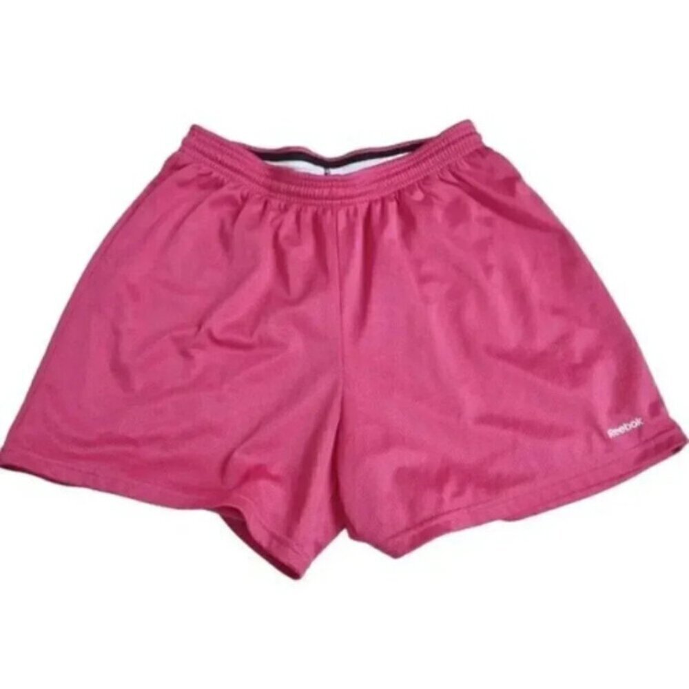 Reebok Athletic Shorts Running Workout Pink Track Size Medium